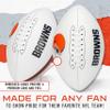 Franklin Sports NFL Cleveland Browns Autograph Football - Official Size White Panel Souvenir Football for Autographs + Signatures - NFL Team Fan Shop Memorabilia Ball for Display view 3