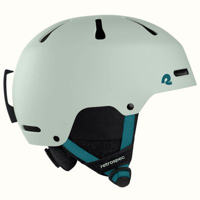 Retrospec Comstock Ski & Snowboard Helmet for Adults - Durable ABS Shell, Protective EPS Foam & 10 Cooling Vents - Adjustable Fit for Men & Women - Winter Sports, Matte Sprucestone, Large 58-61cm