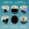 Retrospec Comstock Ski & Snowboard Helmet for Adults - Durable ABS Shell, Protective EPS Foam & 10 Cooling Vents - Adjustable Fit for Men & Women - Winter Sports, Matte Sprucestone, Large 58-61cm view 2