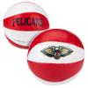 Franklin Sports NBA New Orleans Pelicans Toy Basketballs - 2 Pack of Kids Soft Mini Basketballs for Over The Door + Indoor Hoops - NBA Fan Shop Kids Soft Toy Balls - (2) Mini Balls Included view 1