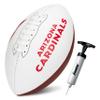 Franklin Sports NFL Arizona Cardinals Autograph Football - Official Size White Panel Souvenir Football for Autographs + Signatures - NFL Team Fan Shop Memorabilia Ball for Display view 1