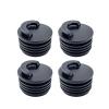 UNKOMN Marine Hardware 8PCS Universal 40mm Black Rubber Drain Holes Plugs Scupper Stopper Bungs Drainage Kayaks Marine Boat Rafting Dinghy Canoe Raft view 1