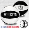 Franklin Sports NBA Brooklyn Nets Toy Basketballs - 2 Pack of Kids Soft Mini Basketballs for Over The Door + Indoor Hoops - NBA Fan Shop Kids Soft Toy Balls - (2) Mini Balls Included view 4