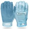 Franklin Sports MLB Batting Gloves - CFX Pro Adult + Youth Batting Gloves Pair - Baseball + Softball Gear - Premium Pro-Quality Leather - Carolina Blue Highlight - Adult Large view 1