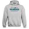 Xtreme Apparrel Football Field Map Men's Sweatshirt Hoodie for Philadelphia Fans (Sport Grey, M) view 1