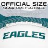Franklin Sports NFL Philadelphia Eagles Autograph Football - Official Size White Panel Souvenir Football for Autographs + Signatures - NFL Team Fan Shop Memorabilia Ball for Display view 4