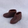 3cm Long 1/12 Scale Soldier Accessories SHF Hollow Canvas Shoes F 6" Male (Brown)