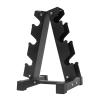 Dumbbell Rack Stand Only Works 3 Tier Small Compact A-Frame Hand Weights Holder Rack Rack Stand Dumbbell Weight Storage for Home, Offices and Gyms Exercise (Rack ONLY) view 1