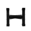 Dumbbell Rack Stand Only Works 3 Tier Small Compact A-Frame Hand Weights Holder Rack Rack Stand Dumbbell Weight Storage for Home, Offices and Gyms Exercise (Rack ONLY) view 3