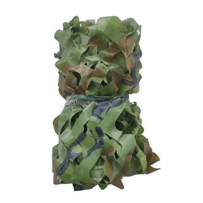 Customizable Camo Netting Shade Mesh Net 1.5x2M(4.9x6.6ft)-10x20M(32.8x65.6ft) Great For Sunshade, Decoration, Stealth Camping, Duck Hunting, Wildlife Photography, Canopy Bed ( Color : Woodland , Size