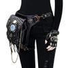 Xehuro Fashionable new steampunk cross body bag women chain bag Steampunk Accessories Mini Belt Bag view 2