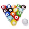 NENAGGE 16 Pcs Billiard Snook Soccer Ball Football Full Set Gaint Snookball Snooker Street Game Sport Toy Poolball Footpool, Adult Outdoor Game Entertainment, Gift,5.9inch view 4