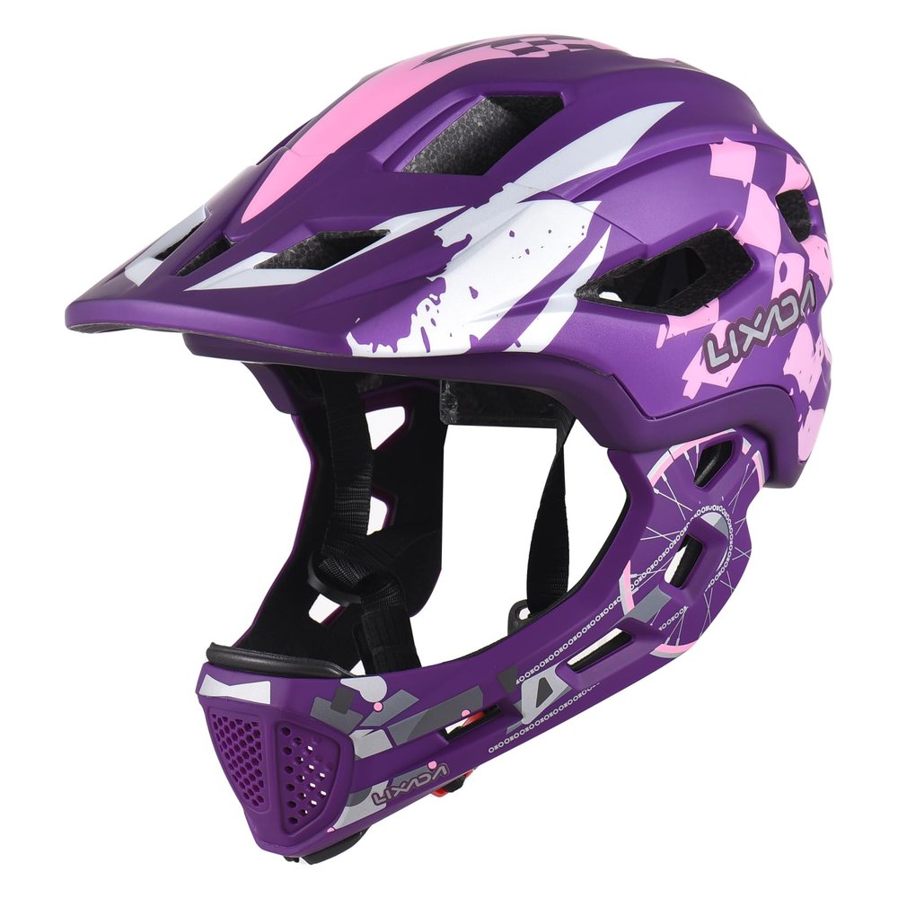 Lixada Kids Detachable Full Face Helmet for Cycling, Skateboarding & Roller Skating