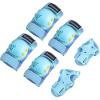 BOSONER Knee Elbow Pads for Kids: Roller Bike Protective Gear with Wrist Guards for Toddler and Kids - 6Pcs Sport Safety Set for Girls view 1