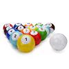 NENAGGE 16Pcs Inflatable Billiards Football Snooker Balls Footpool Table Games Leather Football Pool Kick Billiards Set, Adult Sports Recreation Game Backyard Rooms Outdoor Game Entertainment,7.1inch view 3
