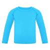 Auranso Boys Rash Guard Swim Shirt UPF 50+ Long Sleeve Sun Protection Quick Dry Shirt Blue 8-9Years view 1