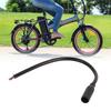 Electric Bicycle Extension Cable, 33cm 9 Pin Female to Male Connector Waterproof Extension Cable One to Four Five Electric view 1