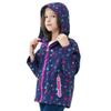 MGEOY Boys Girls Rain Jackets Lightweight Waterproof Hooded Raincoats Windbreakers for Kids 4-14Y view 4