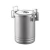 HUIOP Cooking Accessory, Camping Hiking Rice Cooker Outdoor Portable Picnic Cookware Stainless Steel Pot Multifunctional Travel Cooking Accessory view 1