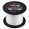 Braided Fishing Line 12 Strand, PE Braided Fishing Line 109/547/1093Yds High Abrasion Resistance, Zero Stretch, Heavy Duty, Super Durable, Extra Visibility,Rainbow-65LB/0.32mm-1093yds view 1
