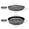 HUIOP Titanium pan, 1000ML/1500ML Lightweight Titanium Frying Pan Dinner Fruit Plate Pan Food Container for Outdoor Camping Hiking Backpacking Picnic BBQ view 2
