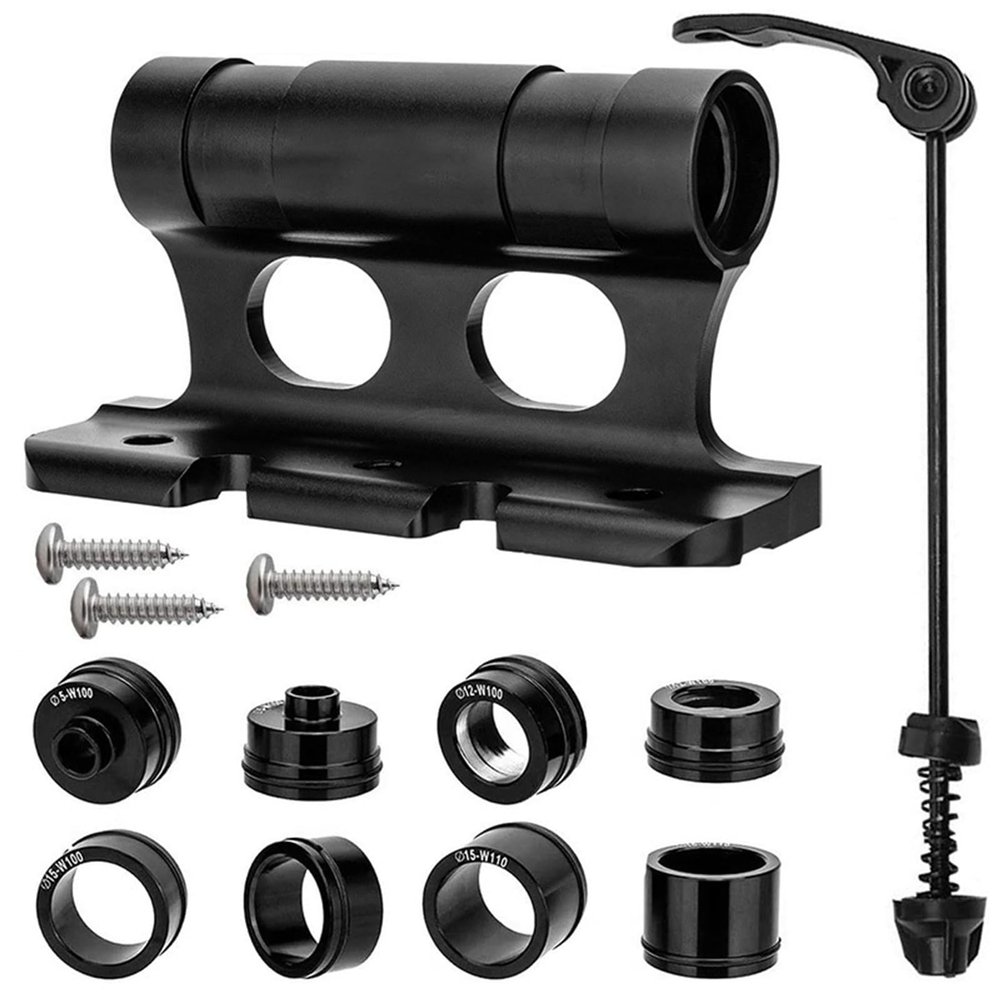 HUIOP Bike Fork Mount, Bike Fork Mount Bicycle Car Racks Roof Rack Bike Mount Quick Release Thru Axle Carrier