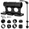 HUIOP Bike Fork Mount, Bike Fork Mount Bicycle Car Racks Roof Rack Bike Mount Quick Release Thru Axle Carrier view 1