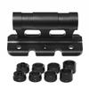 HUIOP Bike Fork Mount, Bike Fork Mount Quick Release Thru Axle Carriers Front Fork Block Car Roof Rack Carriers for 5x100mm 12x100mm 15x100mm 15x110mm view 1