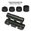 HUIOP Bike Fork Mount, Bike Fork Mount Quick Release Thru Axle Carriers Front Fork Block Car Roof Rack Carriers for 5x100mm 12x100mm 15x100mm 15x110mm view 2