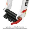HUIOP Bike Fork Mount, Bike Fork Mount Quick Release Thru Axle Carriers Front Fork Block Car Roof Rack Carriers for 5x100mm 12x100mm 15x100mm 15x110mm view 3