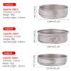 HUIOP Titanium frypan, Ultralight Titanium Frypan Outdoor Camping Hiking Backpacking Cooking Frying Pan with Foldable Handles view 4