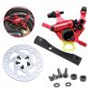 HUIOP disc Brake Caliper, Hydraulic Disc Brake Caliper with Adapter and 120mm Disc Rotor for M365 Pro Electric Scooter view 1