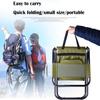 IRYZE Outdoor Chair Folding Camping Chair Outdoor Camping Chair Leisure Backrest Ice Bag Chair Portable Fishing Barbecue Insulation Folding Chair Camping Chair Foldable Chair view 3