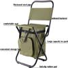 IRYZE Outdoor Chair Folding Camping Chair Outdoor Camping Chair Leisure Backrest Ice Bag Chair Portable Fishing Barbecue Insulation Folding Chair Camping Chair Foldable Chair view 4