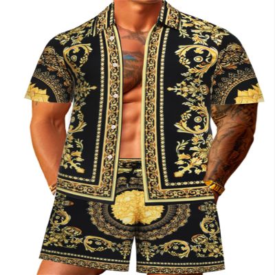 JoZorro Men's Blue & Navy Blue Track Suits - Big & Tall Sizes, Hip Hop Style, 2-Piece Sets