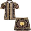 JoZorro Men's Blue & Navy Blue Track Suits - Big & Tall Sizes, Hip Hop Style, 2-Piece Sets view 3