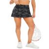 Stelle Women Tennis Golf Skirts High Waisted with Inner Shorts for Athletic Workout Sports Skorts Running Pickleball (BGC,L) view 4