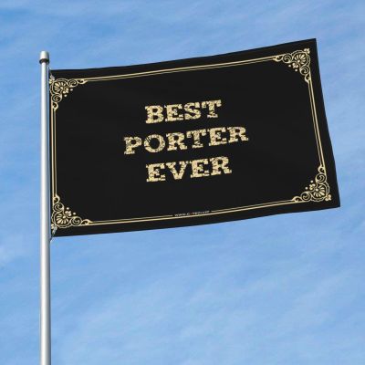 Cool Flags For Room Guys Best Porter Ever Flag Rv Flag Happy Camper Gifts (Color : Colour, Size : 60X90CM)