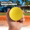 Furtrop 12 Pcs 12inch Dimpled Softballs Practice Foam Sport Pitching Machine Game Ball Softballs for Indoor/Outdoor view 2
