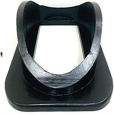 UNIQUE MART U.S Navy Diving Divers Helmet Wooden Stand for Diving Helmet with Wooden Base Item