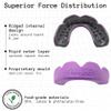 lobloo PRO-FIT Sports Mouthguard  Ultra Slim 1mm | Dentist-Level Protection | Precision Vacuum-Fit | Oxygen Performance | MMA, Boxing, Football, Basketball. (Large +14yrs, Purple) view 3