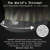 lobloo PRO-FIT Sports Mouthguard  Ultra Slim 1mm | Dentist-Level Protection | Precision Vacuum-Fit | Oxygen Performance | MMA, Boxing, Football, Basketball. (Medium 10-13yrs, Black) view 2