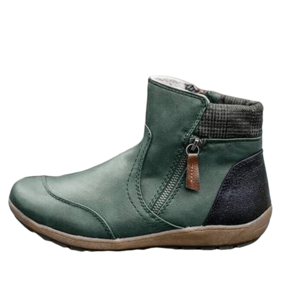 Ladmiple Boots For Women Fashion Black Women's Cowboy Boots Cowgirl Ankle Boots Western Round Toe Pull On Short Booties Fashion Casual High Top Combat Walking Shoes
