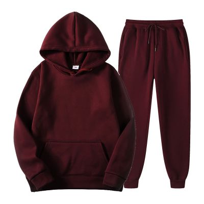 Womens 2 Piece Outfits Oversized Long Sleeve Hoodies Sweatshirts Sports Pants Jogger Set Casual Jgging Running Sports Fitness Sweatsuit Workout Tracksuits