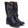 Ladmiple Cowboy Boots For Women Square Toe Red Women's Cowboy Boots Knee High Seam Mid Heel Block Heel Almond Pointed Toe Fashion Classic Cowgirl Boots Slip-On view 1