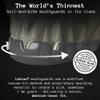 lobloo Slick Sports Mouthguard  Ultra Slim 1mm | Dentist-Level Protection | Modified Vacuum-Fit Fusion | Oxygen Flow & Comfort | MMA, Boxing, Football, Basketball. (Medium 10-13yrs, Black) view 2