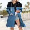 Akivide Women Oversized Zip Up Long Sweatshirt Jacket Winter Fall Long Sleeve Hoodies Coat Cardigan Outfits with Pocket view 2