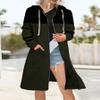 Akivide Women Oversized Zip Up Long Sweatshirt Jacket Winter Fall Long Sleeve Hoodies Coat Cardigan Outfits with Pocket view 2