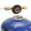 HUIOP Gas Stove Adapter, Outdoor Camping Gas Stove Adapter Gas Refilling Pipe Gas Stove Accessories view 4