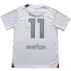 BIRDBOX Youth Sportswear Milan Christian Pulisic 11 Kids Away White Soccer Jersey/Shorts Bag Keychain Football Socks Set (White, 30) view 3